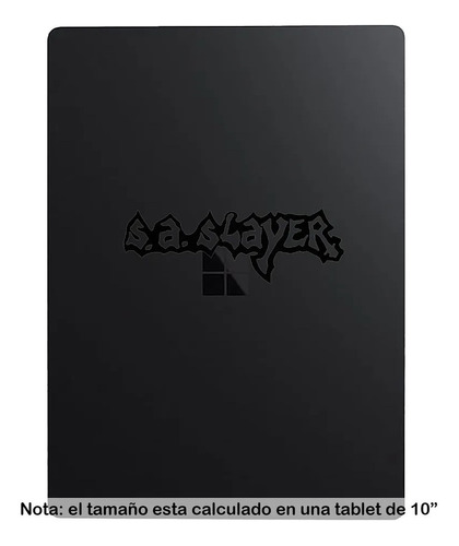 Calca Etiqueta Sticker 10 Cm. Slayer Modld054