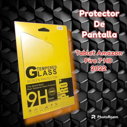 Vidrio Templado Protector Tablet Amazon Fire 7 Hd 2022