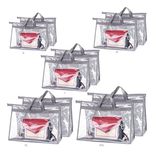 Bolsa Almacenamiento Transparente 10 Piezas Bolsa Protectora