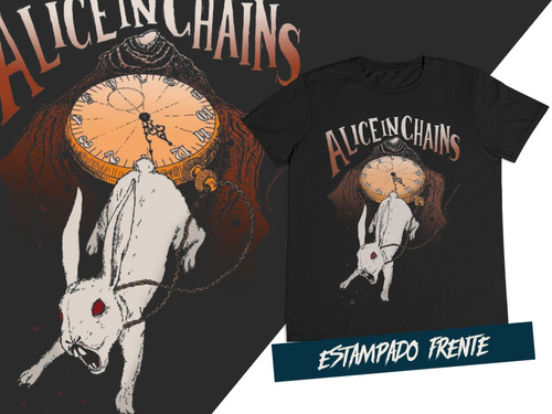 Camiseta Grunge Alice In Chains  C2