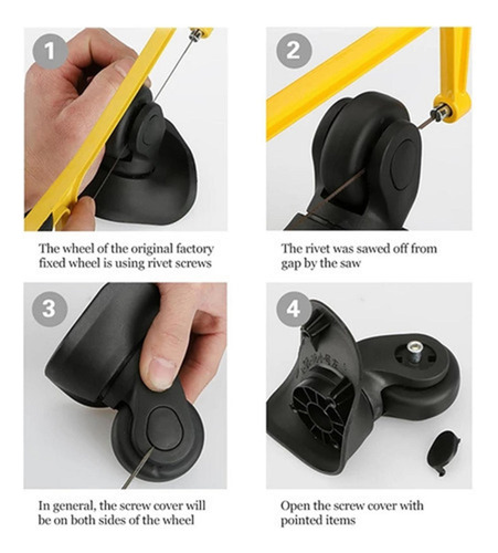 . Swing Bearings With Casters Repair Kits 19mm