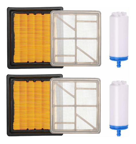 Filtro Aire Kit Combustible Para Husq-varna Corte Sierra