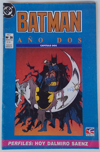 Revista Comic Batman Número 21