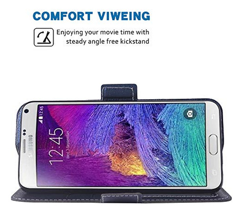 Funda Para Galaxy Note 4 Boys Men Piel Sintetica