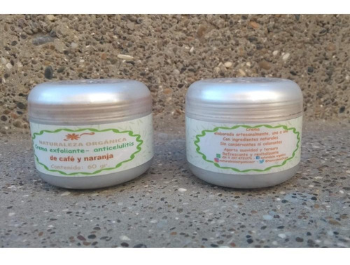 Crema Exfoliante-revitalizante-anticelulitis De Cafeynaranja