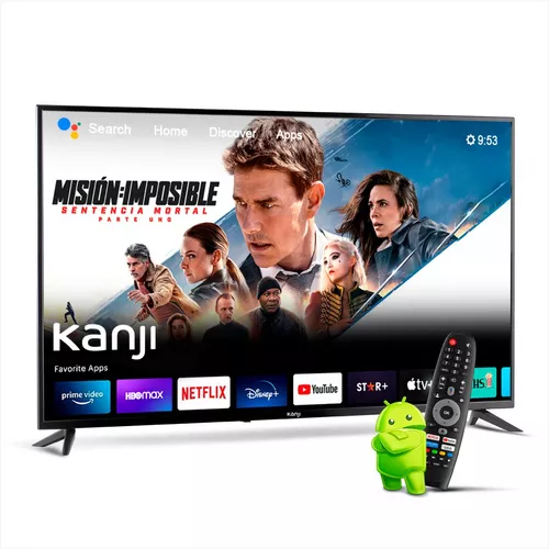 Smart Tv 60 Pulgadas Kanji Led 4k Ultra Hd Control Remoto