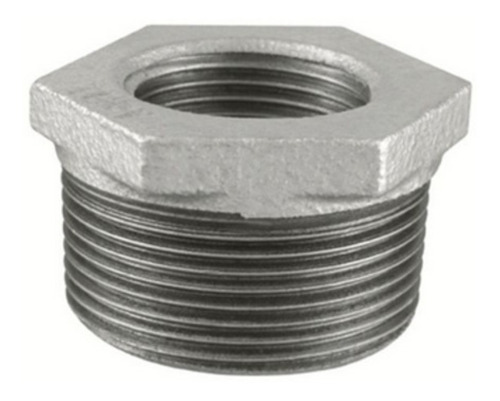 Bucha Redução Galvanizada Fêmea Macho 1/2pol X 1/4pol 10unid