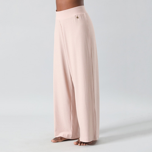 Pantalon Rib Palazzo Mujer Flores 50417-192