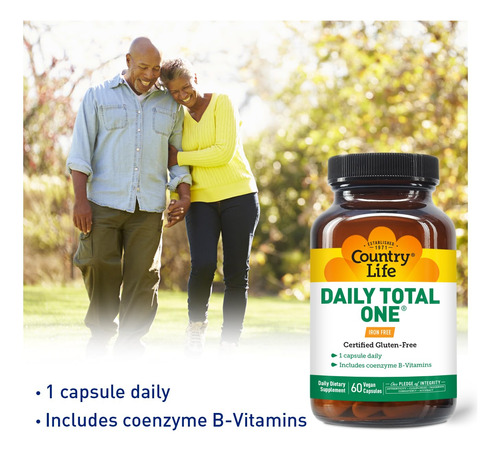 Suplemento Country Life Daily Total One Maxi-sorb 60 Cápsula