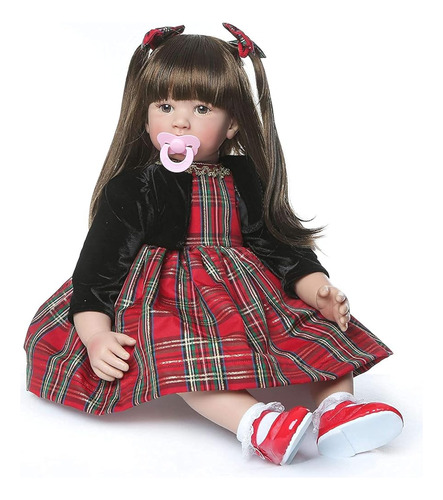 Reborn Toddler Dolls Realistic Girl 24 Pulgadas Real Looking
