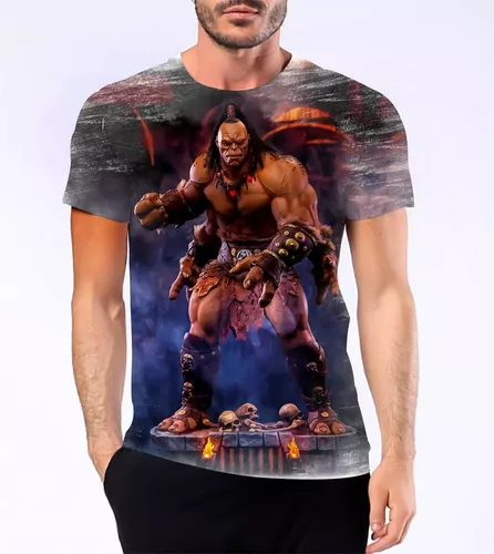 Camiseta Camisa Goro Mortal Kombat 4 Quatro Braços Luta 5 - Estilo Kraken -  Camiseta Feminina - Magazine Luiza