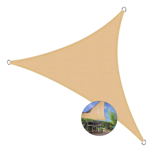 Toldo Vela Triangular Toldo Vela Impermeable Terraza 5x5x5m