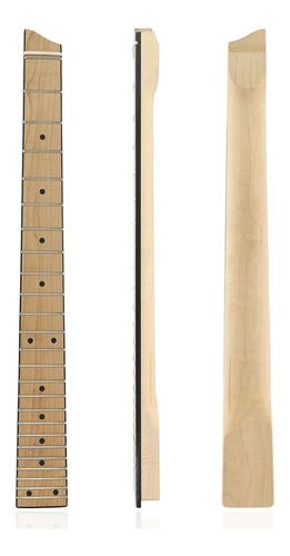 25 Trastes Guitarra Pescoço Sem Cabeça Maple Madeira