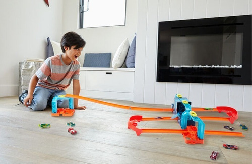 Imagen 6 de 7 de Pista De Auto Propulsor Hot Wheels Refuerzo Ultra