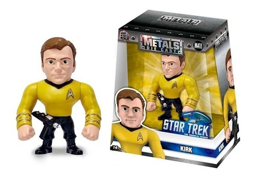 Figura Metals Metalica Star Trek Coleccion Personajes 