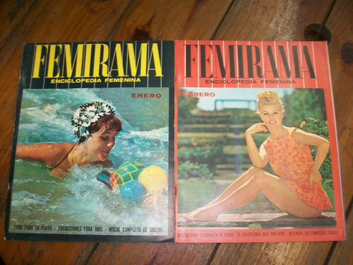 Revista Femirama Enciclopedia 12 Revistas Con Suplementos