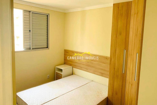 Imagem 10 de 12 de Apartamento Com 2 Dormitórios Para Alugar, 112 M² Por R$ 1.200/mês - Vila Belvedere - Americana/sp - Ap0807
