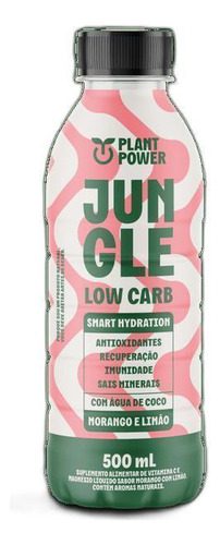 Bebida Isotônica Low Carb Morango E Limão Jungle 500ml