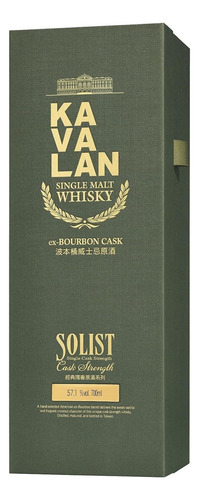 Whisky Kavalan Solist Ex Bourbon Cask 700ml 57.8% C/ N.f
