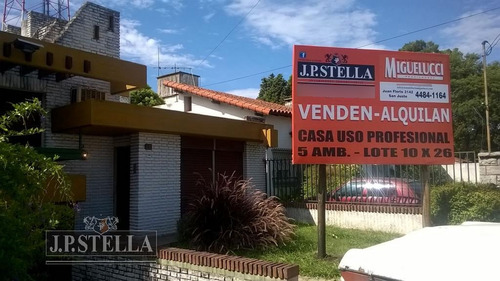 Casa 4 Amb Con Cochera - Lote 10 X 26 - S.justo (ctro)