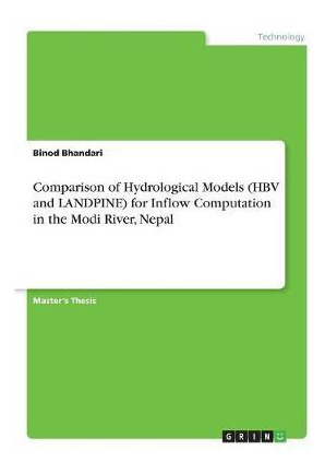 Libro Comparison Of Hydrological Models (hbv And Landpine...