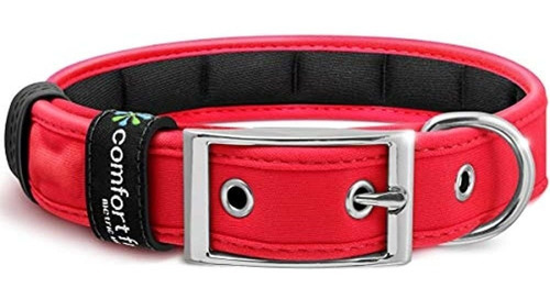 Metrico Usa Comodidad Ajuste Mascota Acolchado Collar De Pe