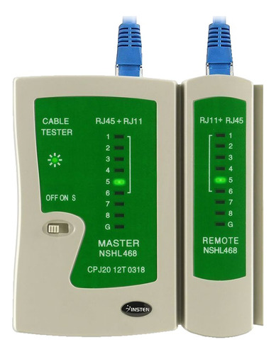 Tester Probador Cable Rj45 Y Cable Telefono Rj11 X2