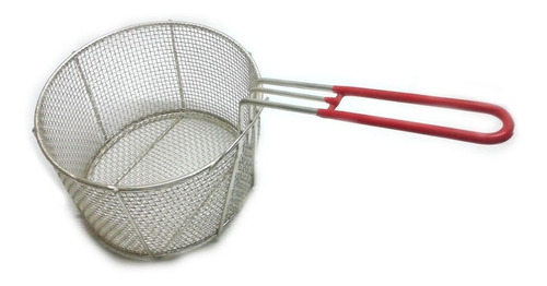 Canasto Redondo 32cm Para Hervir Pasta O Freir  Estañado