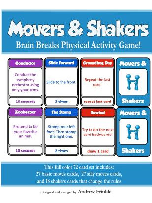 Libro Movers & Shakers: Brain Breaks Physical Activity Ga...
