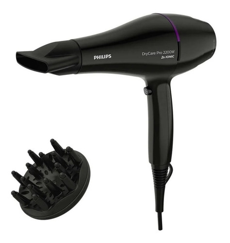 Secador De Pelo Philips Bhd274 Motor Profesional Amv