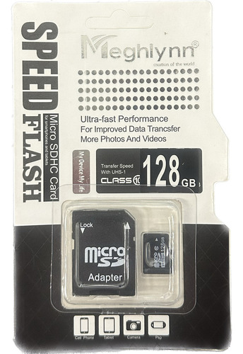 Memoria Micro Sd 128gb (clase 10)