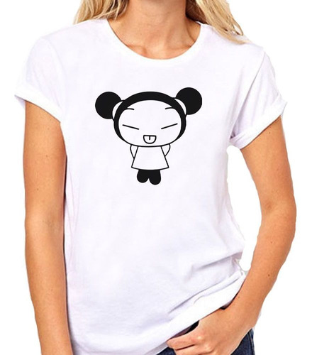 Remera De Mujer Muñeco Chino Sacando Lengua