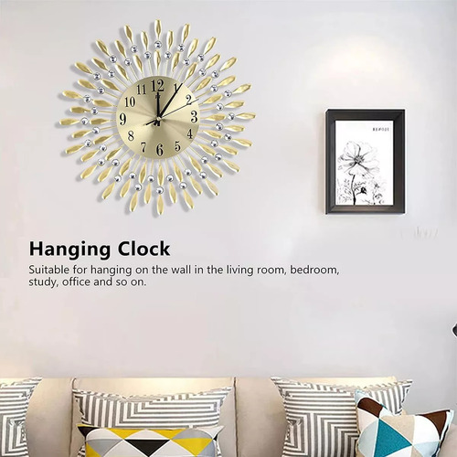 Reloj De Pared, Uso Amplio Reloj De Cuarzo Moderno De Moda
