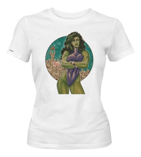 Camiseta She Hulk We Wuv You Queen Poster Dama Mujer Idk