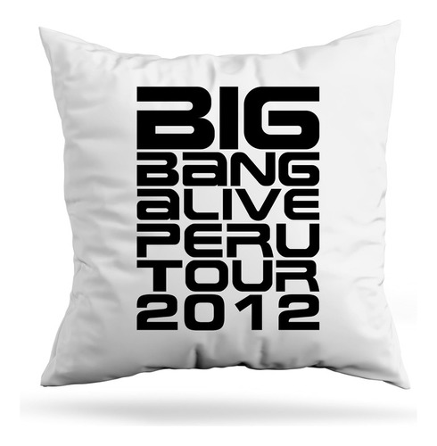 Cojin Deco Big Bang Peru 2012 (d0825 Boleto.store)
