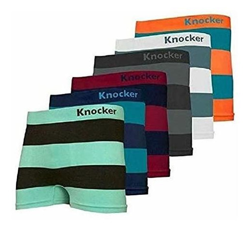 Boxer Briefs De Compresión Atlética Seamless - 6 Unidades