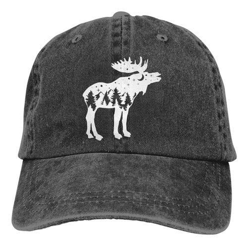 Kkmkshhg Gorra Béisbol Unisex Moose Mountain, Estilo Papá