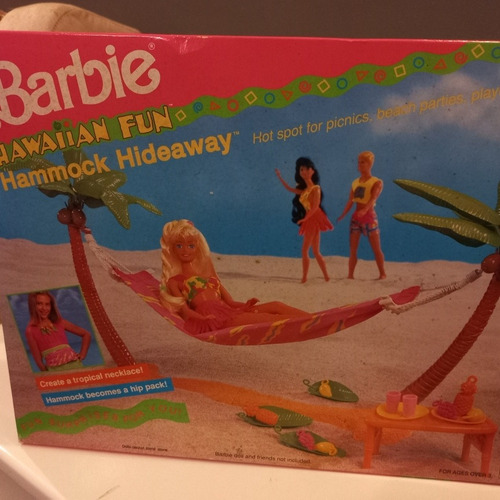 Imagem 4 de 8 de Barbie Hawaiian Fun Cenario Moveis Playset Tropical Praia