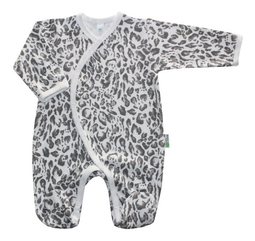 Osito Kimono Leopardo 100% Algodón Orgánico Peruano