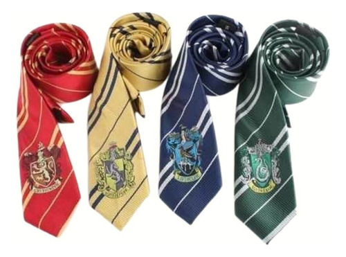 Corbata Harry Potter Gryffindor Slytherin Ravenclaw Hufflepu