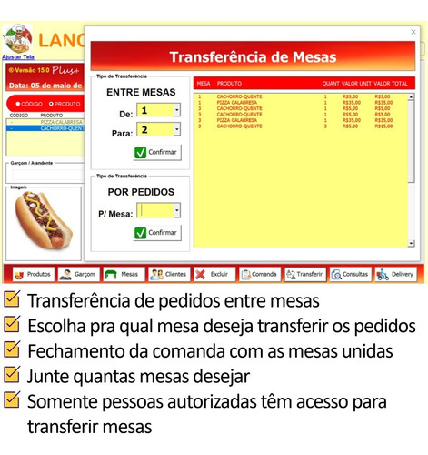 Sistema Comandas, Pizzaria, Delivery, Mesa, Estoque, Vendas