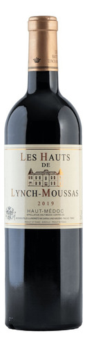 Vino Tinto Les Hauts De Lynch-moussas 2ème Vin 2019