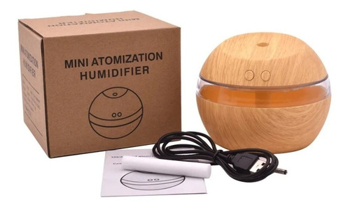 Humificador Aromatizador Ultrasonico Con Luz Led