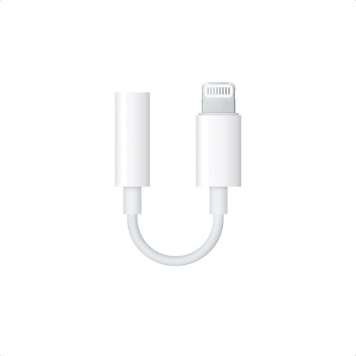 Imagen 2 de 2 de Adaptador Lightning Para iPhone A Jack 3.5mm Para Audifono