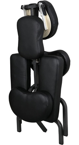 Silla De Masaje Portatil Ajustable Color Negro Jupiterforce