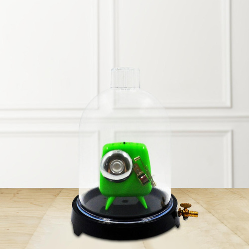 Campana De Demostración De Vacío Con Base Transparente,