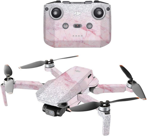 Skin De Vinilo Para Drone Dji Mini 2 - Girly Marble Dazzle