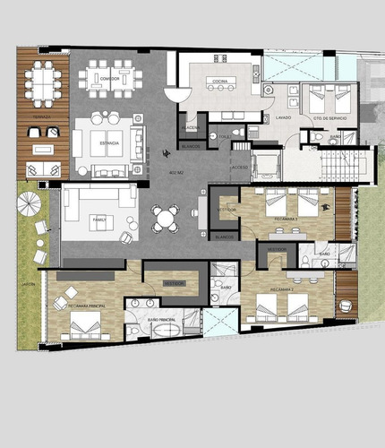 Imagen 3 de 15 de ¡garden House De Lujo En Exclusivo Residencial!