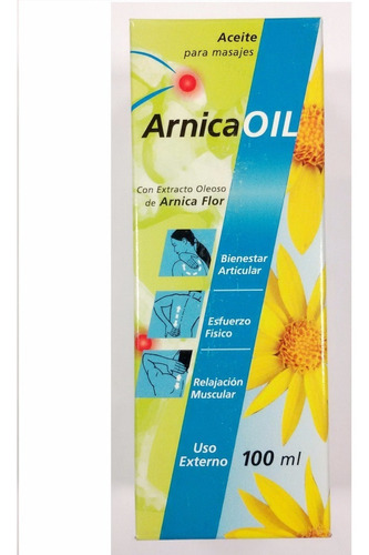 Arnica Oil - Aceite Para Masajes - Relajacion Muscular