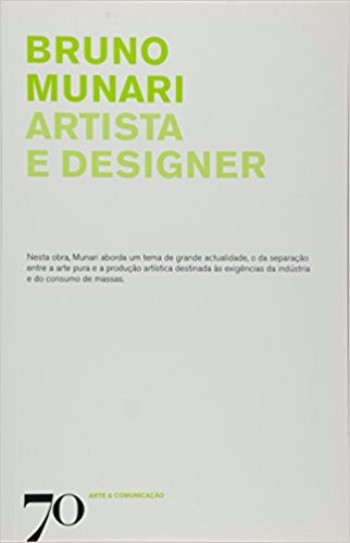 Livro Artista E Designer Bruno Munari